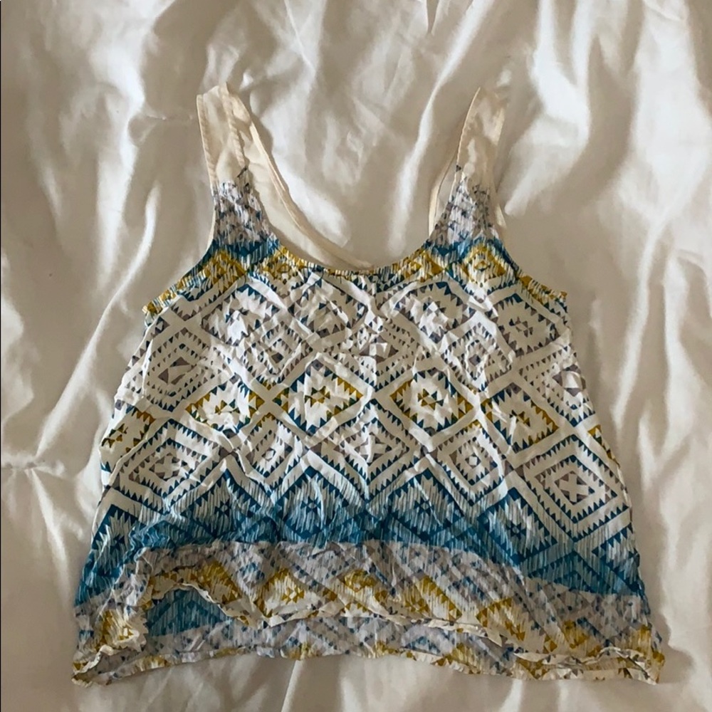 Flowey crop top